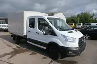 Ford Transit 350 2,0 TDCi DoKa 4x4 L3 Klima Tempomat - Thumbnail 2